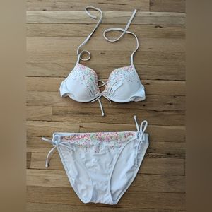Victoria's Secret Bikini Set 36B top and L bottoms